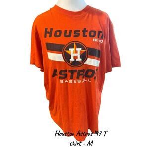 Houston Astros 47 T-Shirt - Size M - Orange